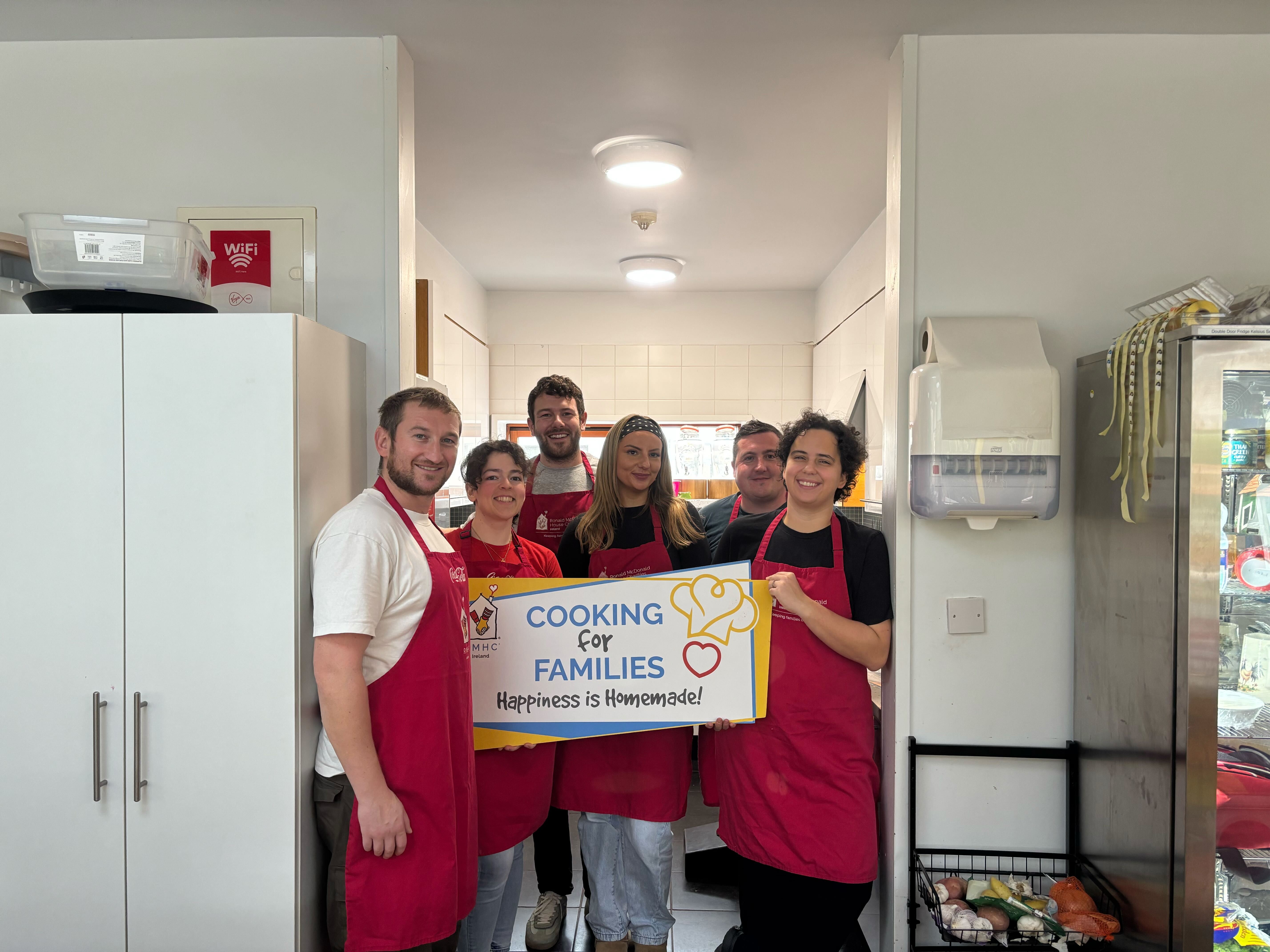 Cooking for Families Supporting Ronald McDonald House of Ireland (Dublin)