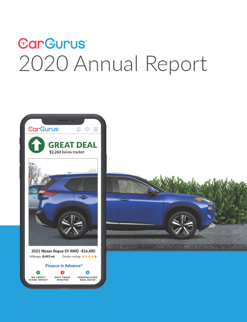 2020 Annual Report cover